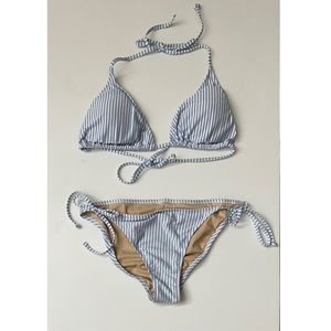 OLD NAVY Striped bikini set - women’s M